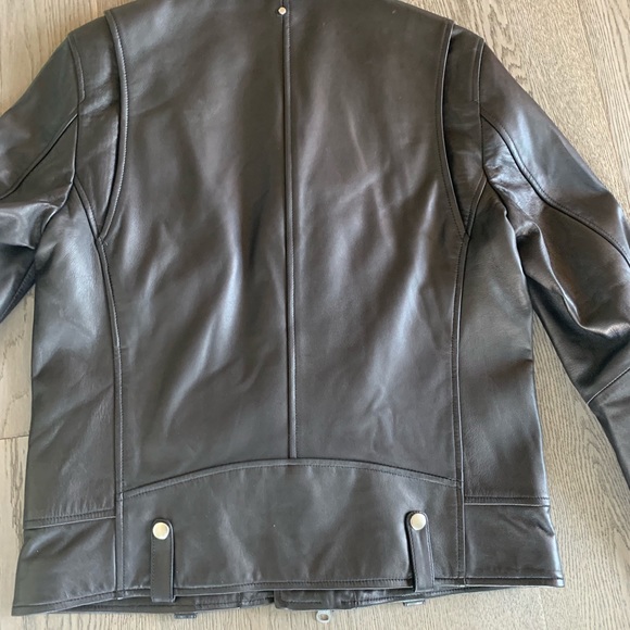 Mens Mackage Fenton Leather Jacket size M/40 - Picture 6 of 9